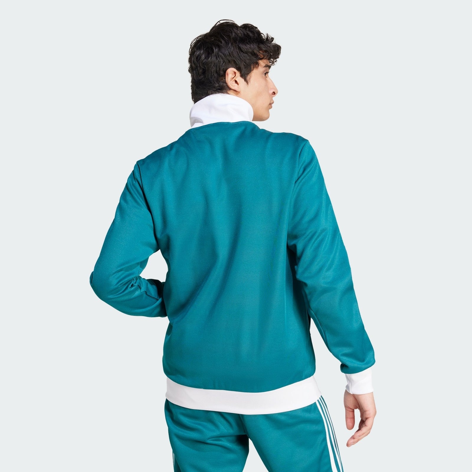 Adidas Originals Mens Adicolour Classic Beckenbauer Tracktop Teal XS S M XXL