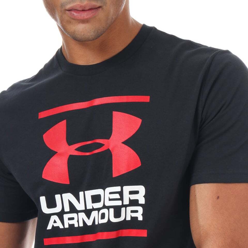 Under Armour Men's GL Foundation Short Sleeve T-Shirt Tee Black All Sizes SALE!