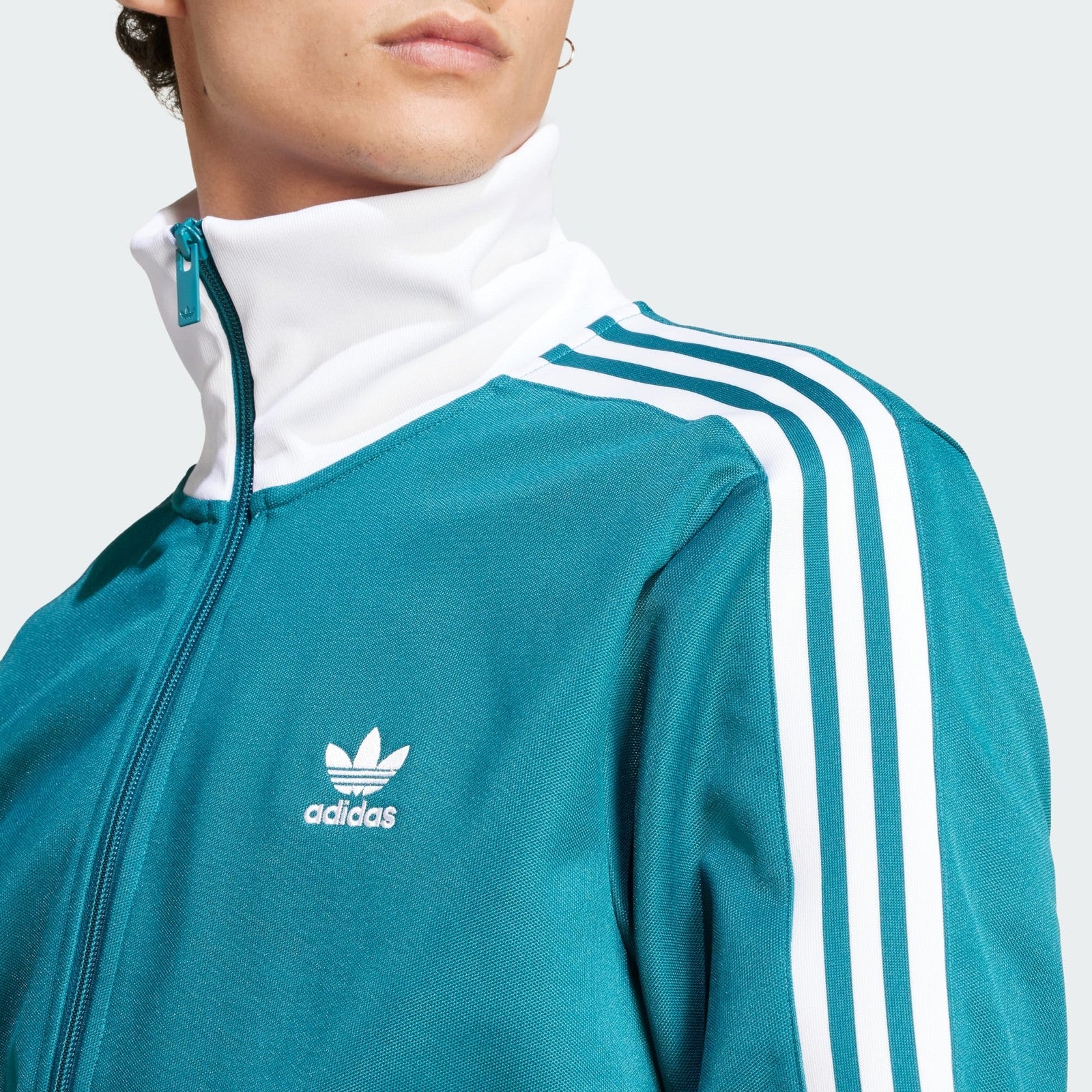 Adidas Originals Mens Adicolour Classic Beckenbauer Tracktop Teal XS S M XXL