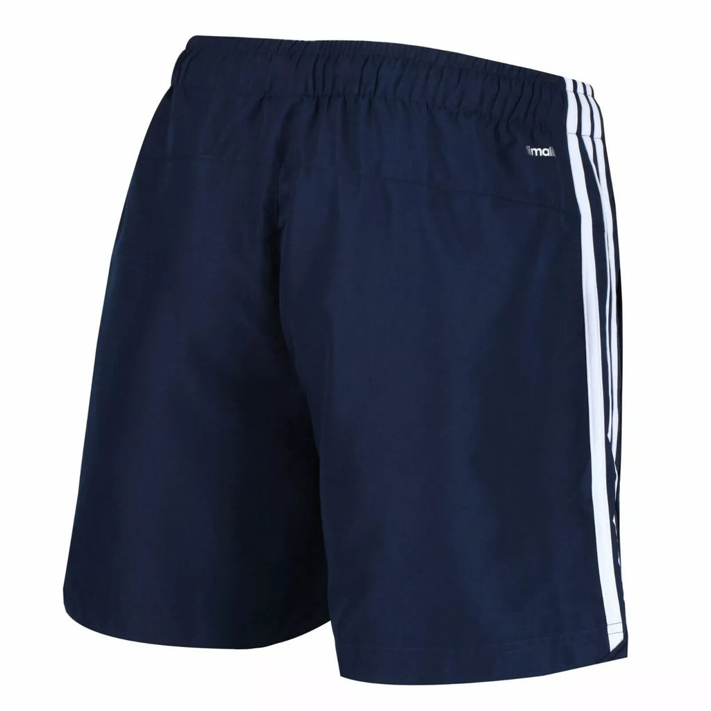 Adidas Mens 3 Stripe Chelsea Climalite Training Shorts Gym Football Sports S-2XL