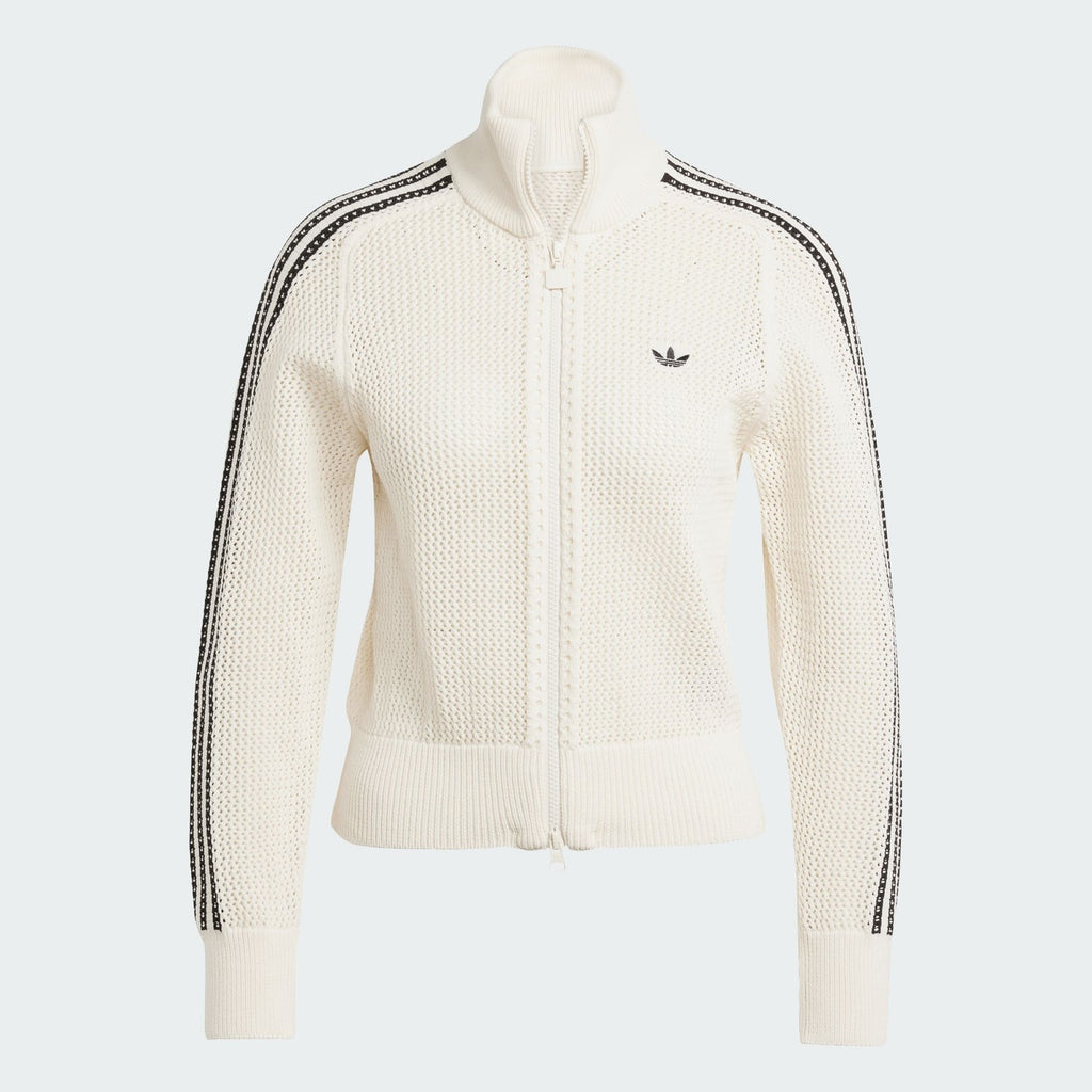 Adidas Originals Premium Crochet Track Top Womens Wonder White RARE XXS S M L XL