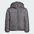 Adidas Originals Kids Juniors Unisex Adicolor Padded Jacket Grey 3-8yrs RRP £75