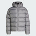 Adidas Originals Mens Tonal Hooded Puffer Jacket Coat Grey S M L XL XXL RRP £130