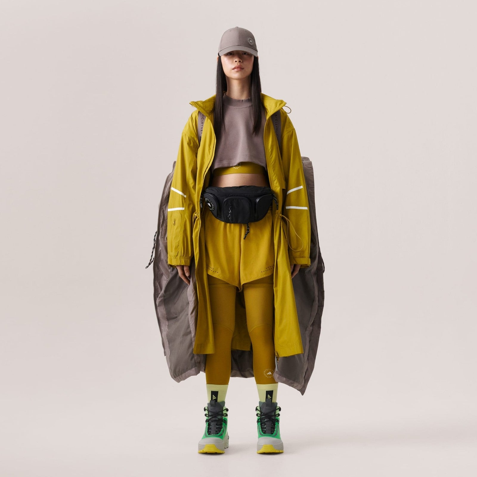 Adidas by Stella McCartney Sportswear Long Parka Olive SOLD OUT IN3622 S M L