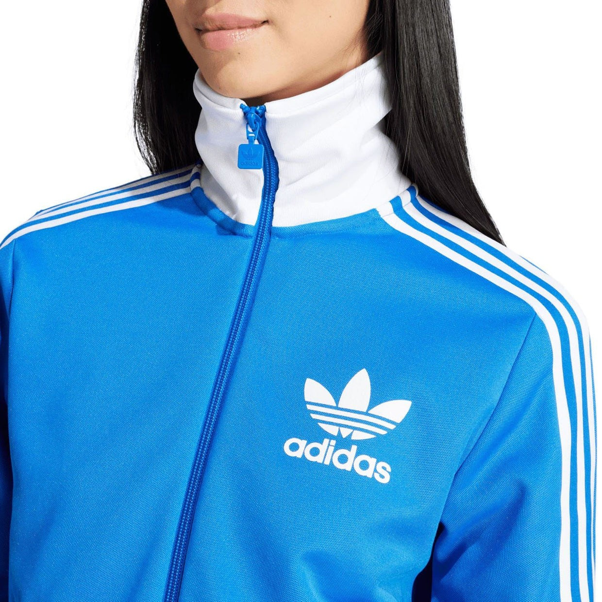 Adidas Originals Beckenbauer Heritage Womens Track Top Blue Medium Last 2