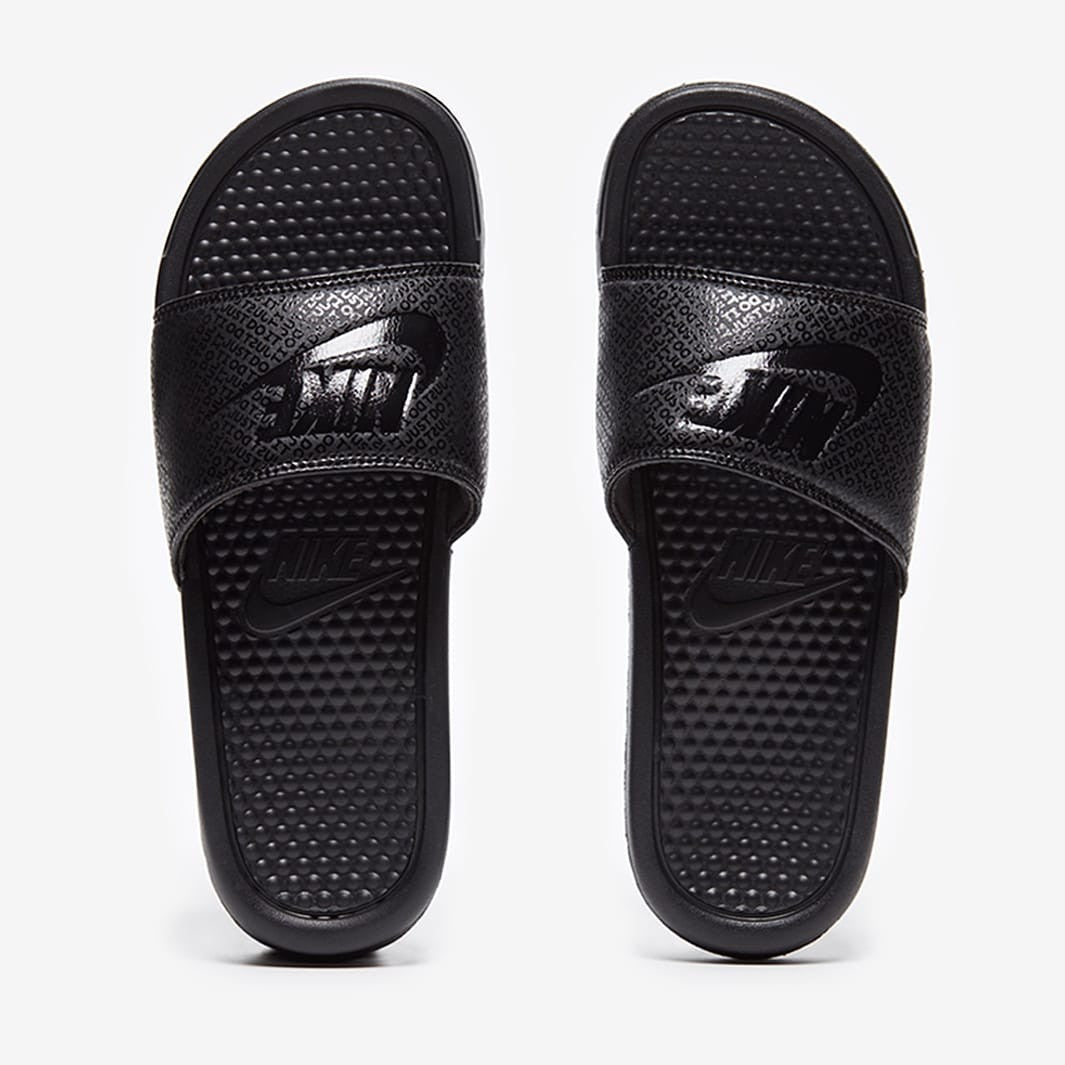 Nike Benassi JDI Mens Sliders Sandals 'Triple Black' UK 10, 11, 12 RRP £38