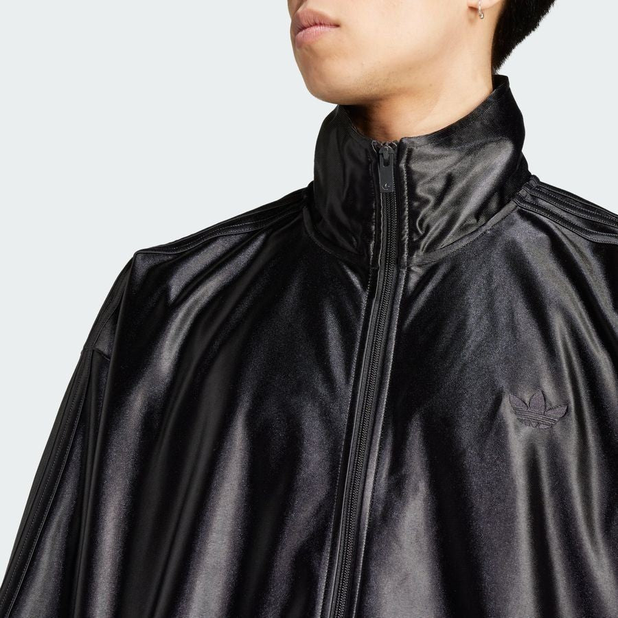 Adidas Originals Mens Fashion Firebird Track Top Oversized Black IT7449 XS-XXL