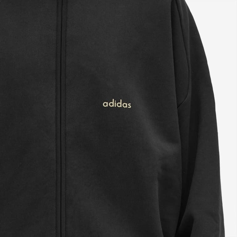 Adidas x Fear of God Athletics Fleece Track Jacket Full Zip Black Large RARE