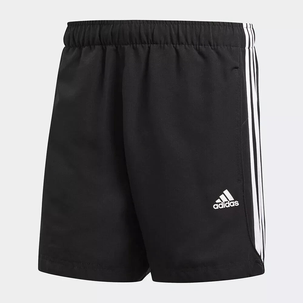 Adidas Mens 3 Stripe Chelsea Climalite Training Shorts Gym Football Sports S-2XL