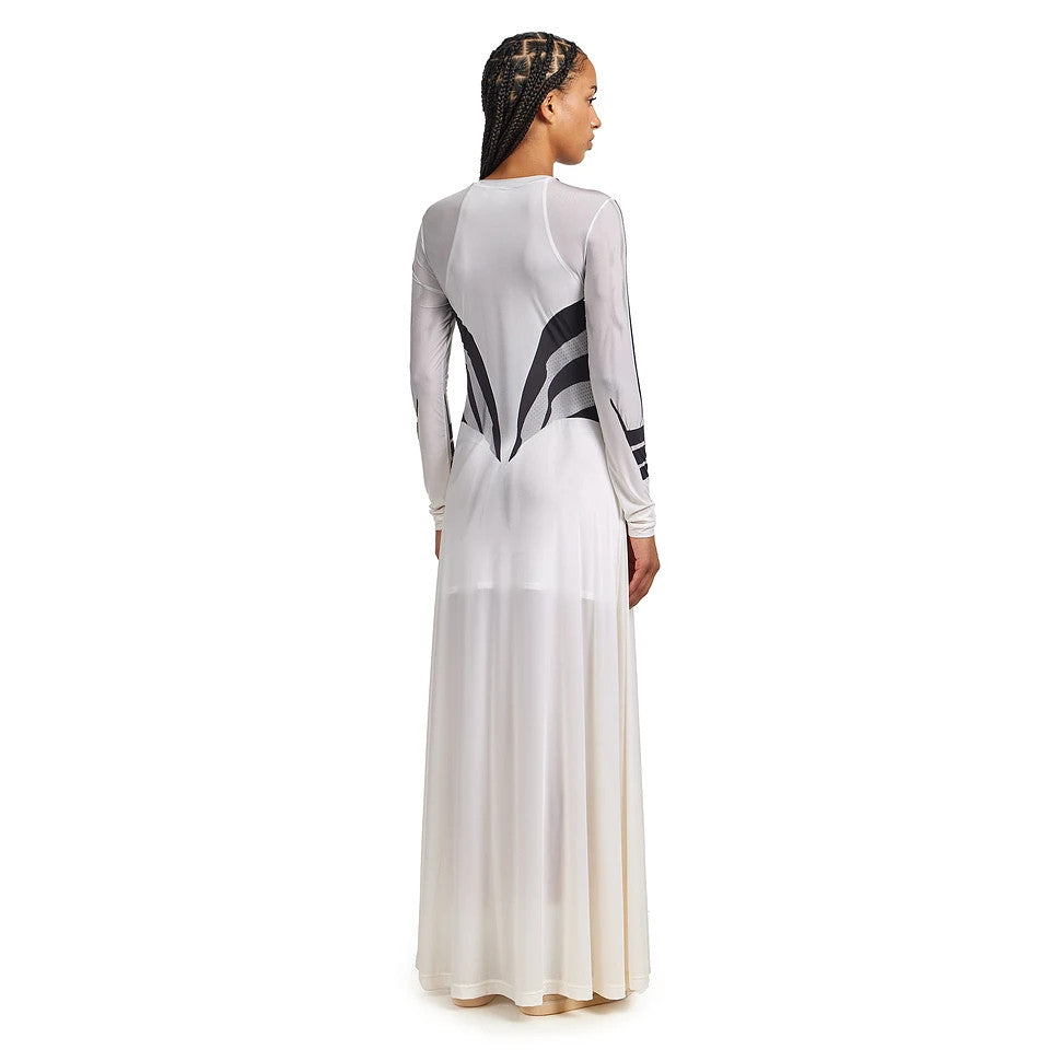 Adidas Originals Women's Atlanta Sublimation Print Maxi Dress All Sizes RRP £300