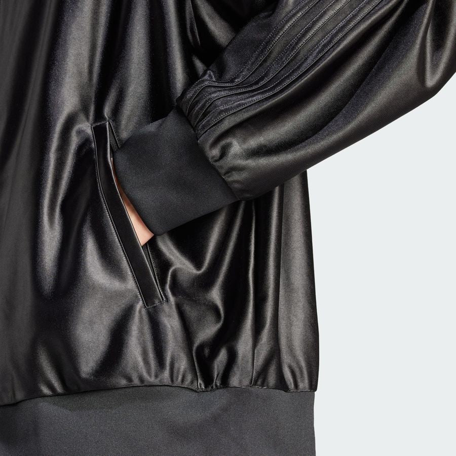 Adidas Originals Mens Fashion Firebird Track Top Oversized Black IT7449 XS-XXL