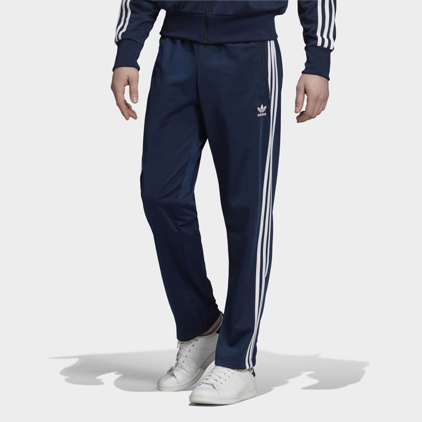 Adidas Originals Firebird Men’s Retro Track Pants Bottoms Navy Small RRP £60