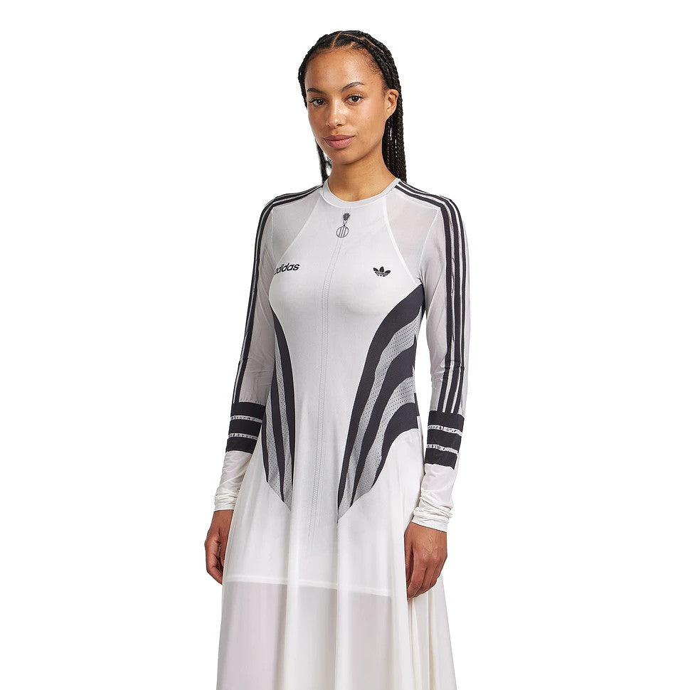 Adidas Originals Women's Atlanta Sublimation Print Maxi Dress All Sizes RRP £300
