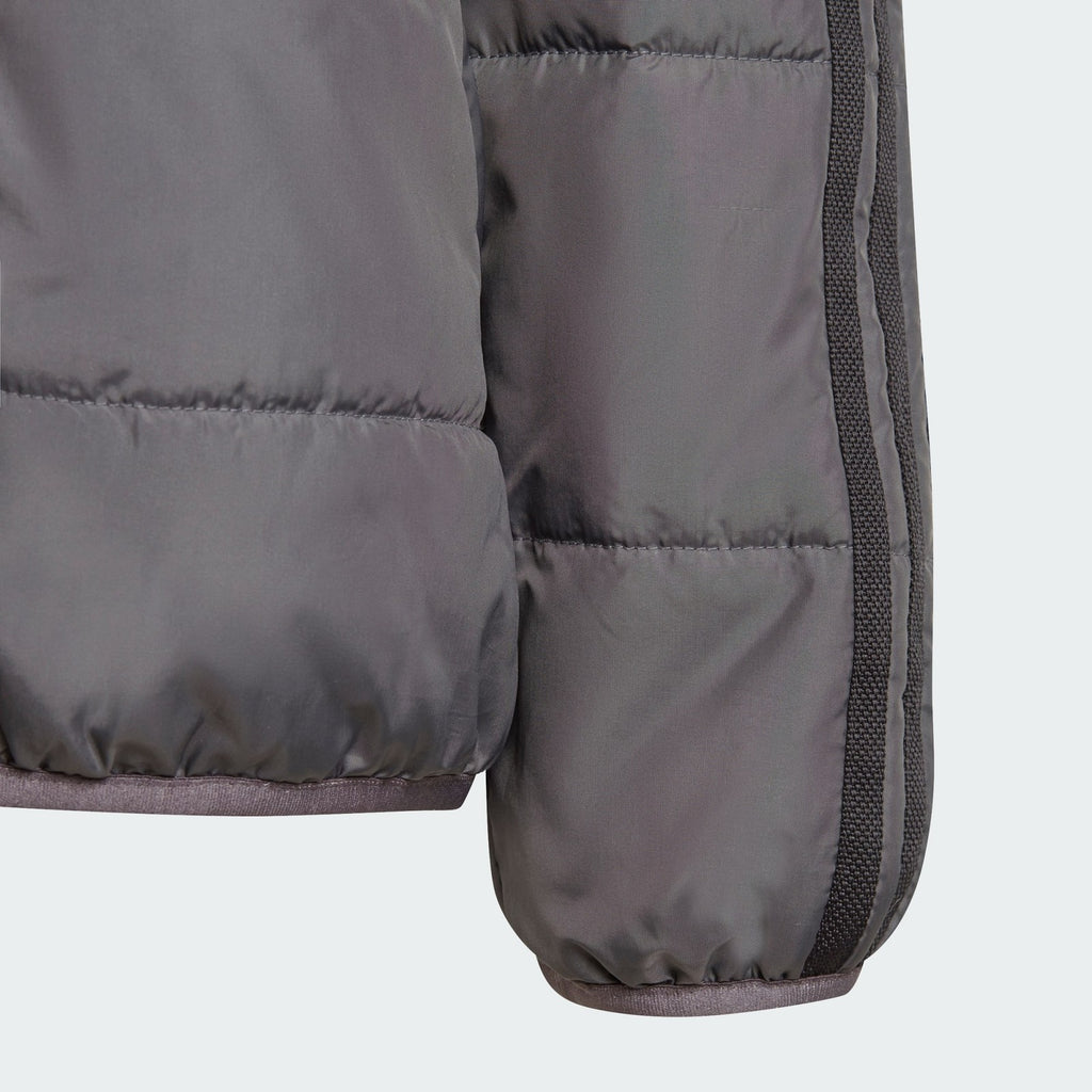 Adidas Originals Kids Juniors Unisex Adicolor Padded Jacket Grey 3-8yrs RRP £75