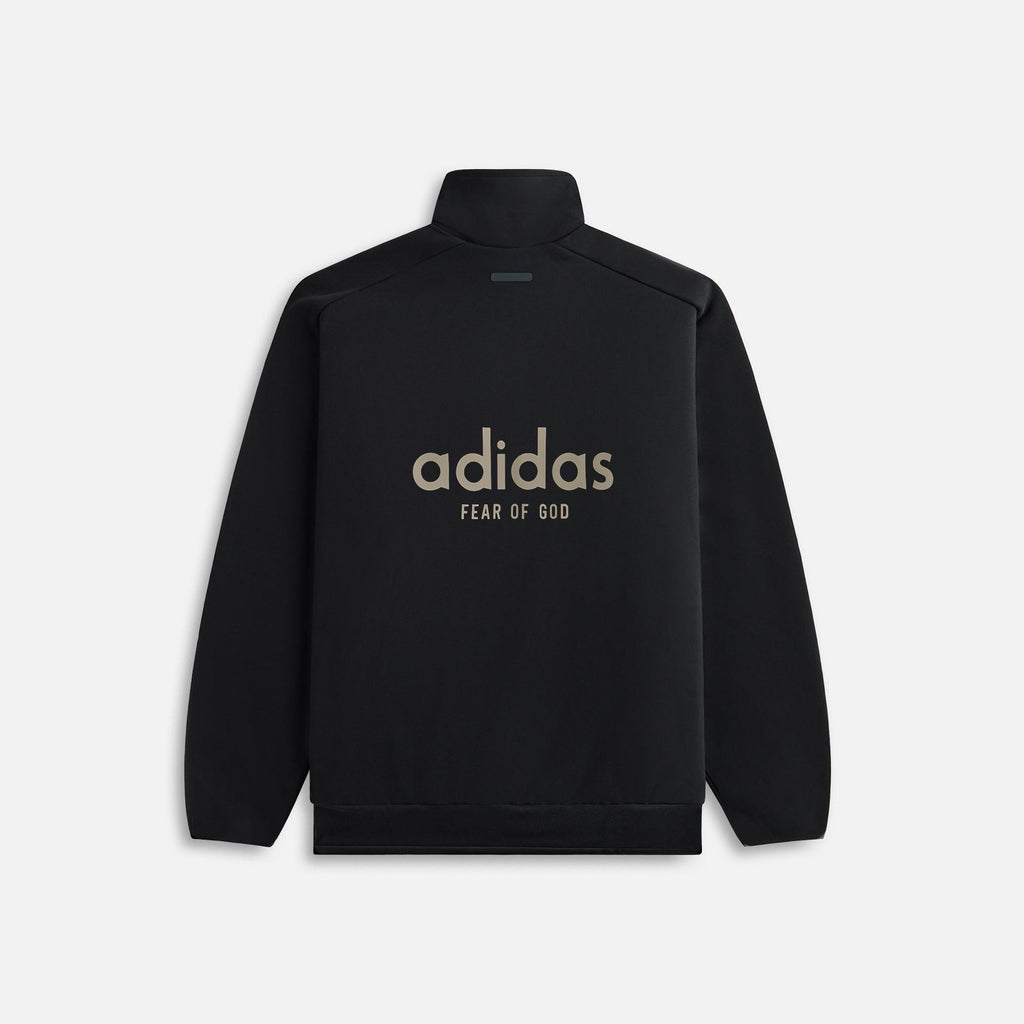 Adidas x Fear of God Athletics Fleece Track Jacket Full Zip Black Large RARE
