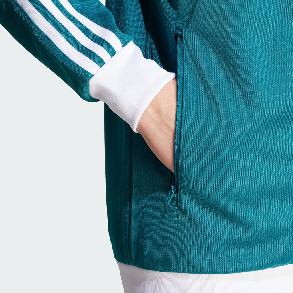 Adidas Originals Mens Adicolour Classic Beckenbauer Tracktop Teal XS S M XXL