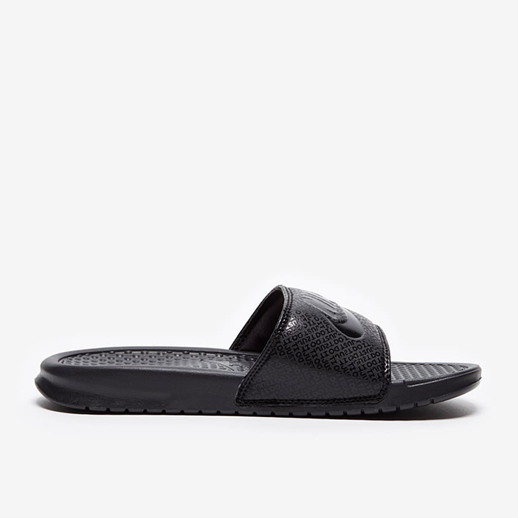 Nike Benassi JDI Mens Sliders Sandals 'Triple Black' UK 10, 11, 12 RRP £38