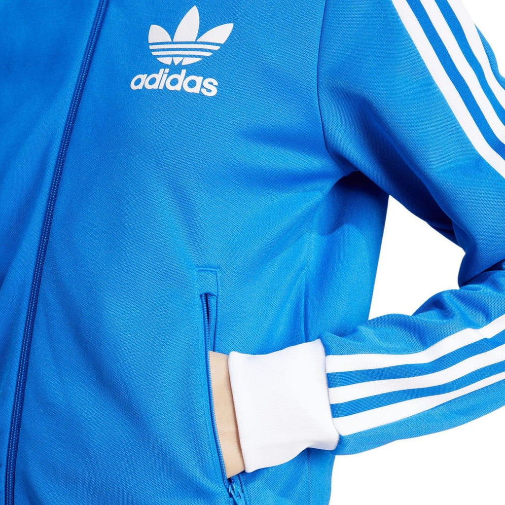 Adidas Originals Beckenbauer Heritage Womens Track Top Blue Medium Last 2