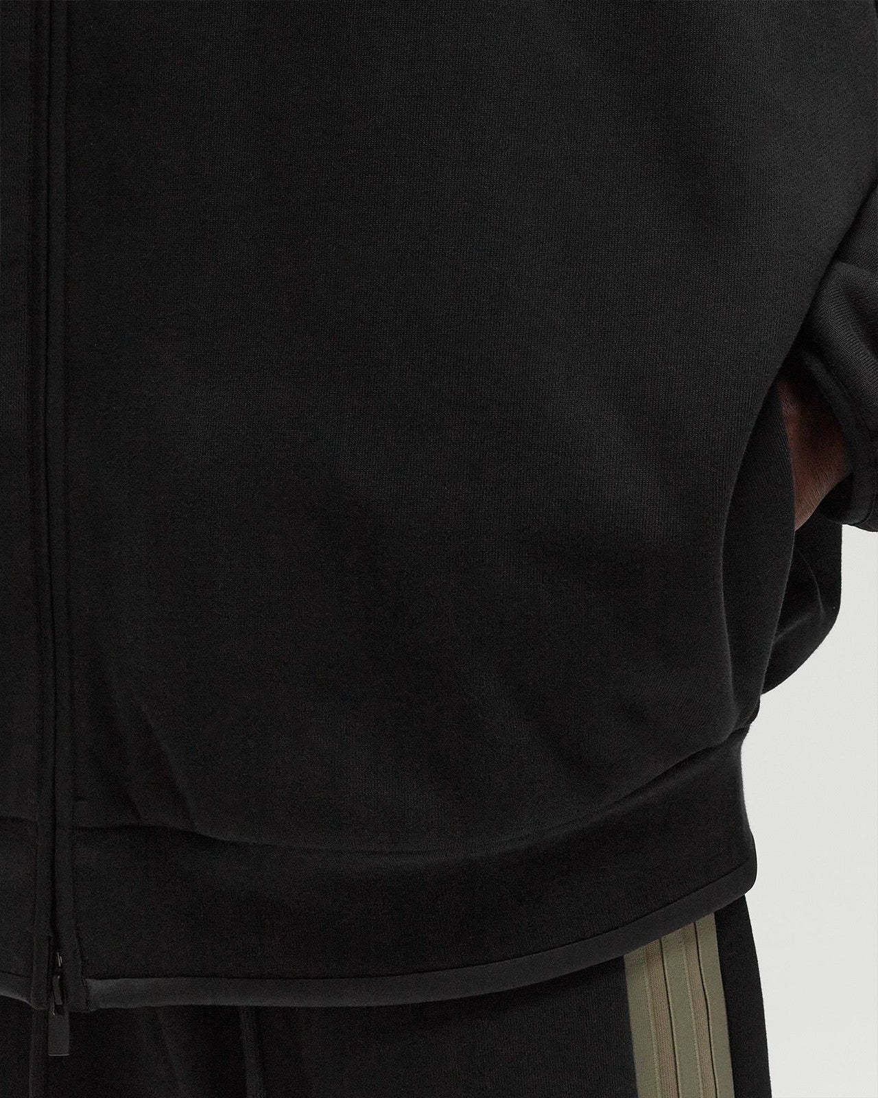 Adidas x Fear of God Athletics Fleece Track Jacket Full Zip Black Large RARE