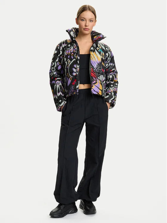 Adidas x FARM Rio Womens Quilted Puffer Jacket Winter Coat All Sizes RRP £90