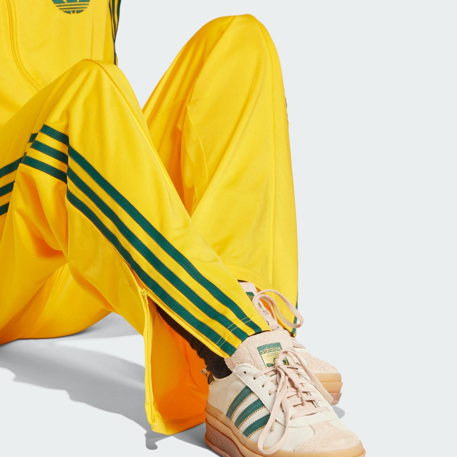 Adidas Originals Womens Adicolor Firebird Loose Track Pants Crew Yellow XS S M L