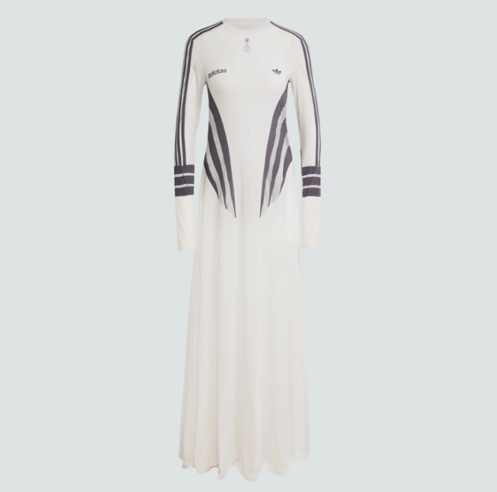 Adidas Originals Womens Atlanta Sublimation Print Maxi Dress