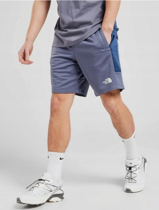 The North Face Men's Mountain Fleece Shorts Blue