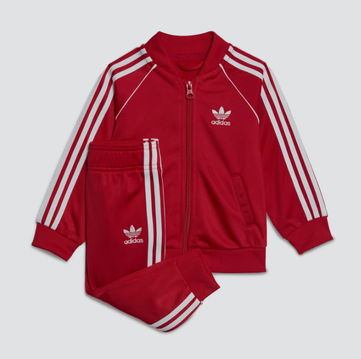Adidas Originals Adicolor Infant SST Tracksuit Red