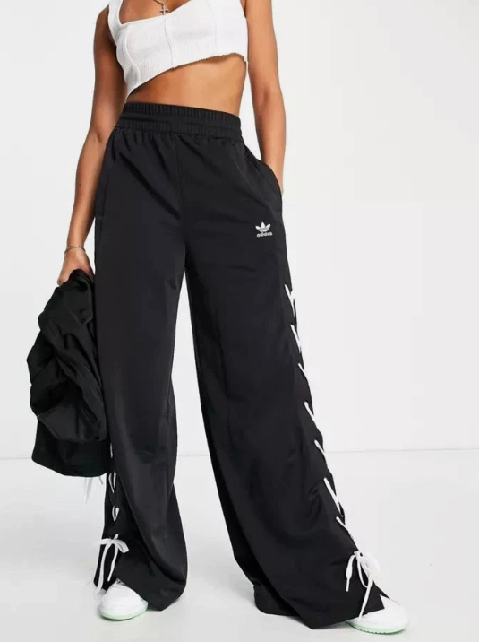 Adidas Originals Women's Wide Leg Pants Laced