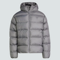Adidas Originals Men's Tonal Hooded Puffer Jacket Grey