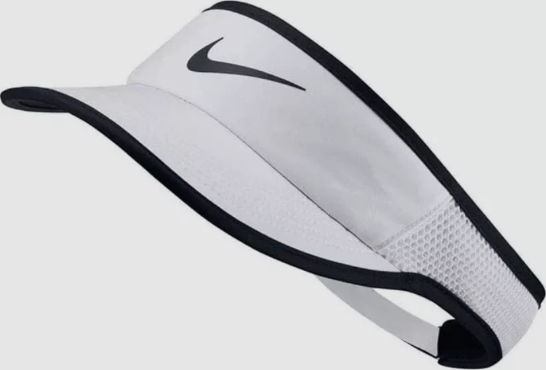 Nike Dri-Fit Ace Visor Swoosh Cap White