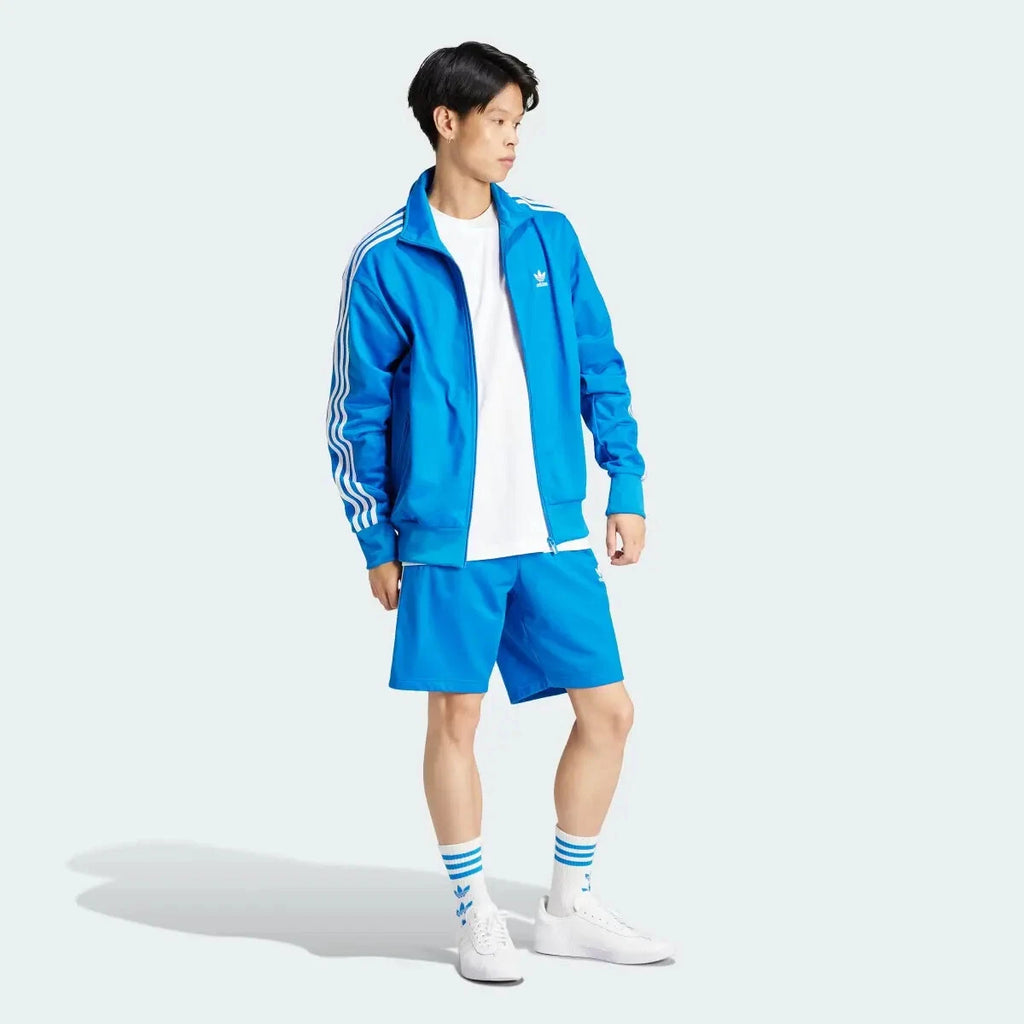 Adidas Originals Men's Firebird Trefoil Shorts Blue