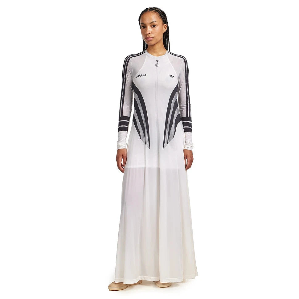 Adidas Originals Womens Atlanta Sublimation Print Maxi Dress