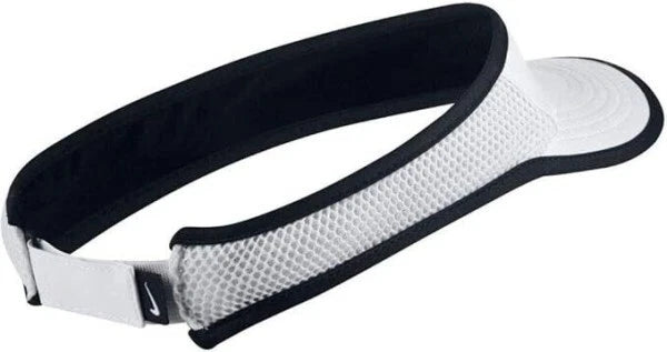 Nike Dri-Fit Ace Visor Swoosh Cap White