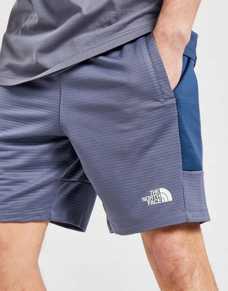 The North Face Men's Mountain Fleece Shorts Blue