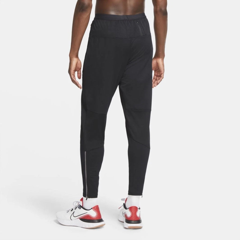 Nike Phenom Elite Mens Knit Running Track Pants Black