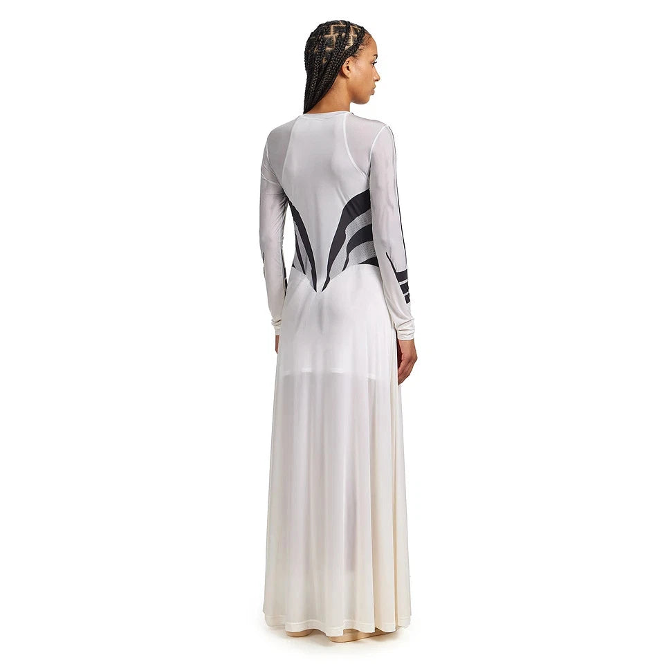 Adidas Originals Womens Atlanta Sublimation Print Maxi Dress
