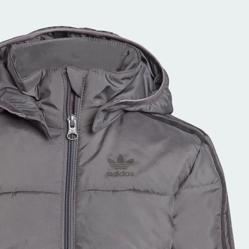Adidas Originals Kids Adicolor Padded Jacket Grey